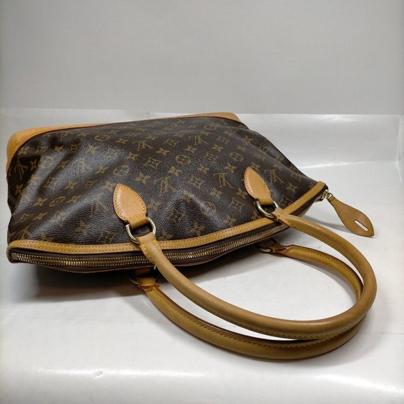 Louis Vuitton LV Tote Bag M40104 Lockit Vertical Brown Monogram - Picture 9 of 14